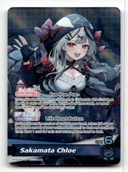 hololive OFFICIAL CARD GAME Sakamata Chloe (OSR) hBP02-004 - Quintet Spectrum - Image 1