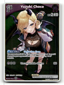 hololive OFFICIAL CARD GAME Yuzuki Choco (R) - Quintet Spectrum - Image 1