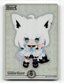 hololive OFFICIAL CARD GAME White Cheer (SY) hY01-003 - Quintet Spectrum - Image 1