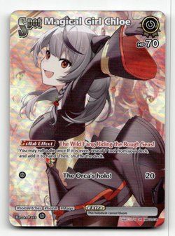 hololive OFFICIAL CARD GAME Magical Girl Chloe (SR) hBP02-074 - Quintet Spectrum - Image 1