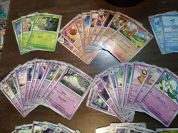 NEAR COMPLETE 80 Card Reverse Holo Paldean Fates PAF c/u/r rare Pokemon Set NM - Image 2