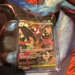 ENGLISH Mega Lopunny EX SIR 128/094 Phantasmal Flames NEAR MINT Pokemon Card - Image 1