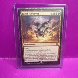 Fated Firepower - N/M Avatar The Last Airbender Magic The Gathering Card MTG - Image 1