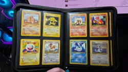 96.8% Complete Base Set Vintage Near Master Pokemon Cards LP-MP - Image 4