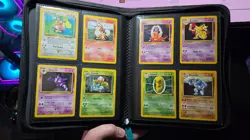 96.8% Complete Base Set Vintage Near Master Pokemon Cards LP-MP - Image 5