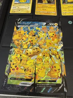 Pikachu V-Union PROMO Set of All 4 Cards SWSH139-142 NM Pokemon 94-97 - Image 1