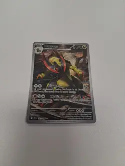 2025 Pokemon Haxorus 147/086 Sv: Black Bolt Illustration Rare Card TCG - Image 4