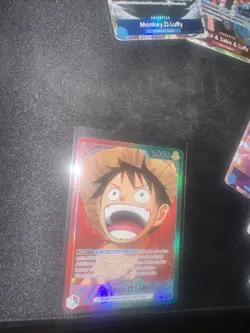 One Piece TCG OP13-001 Monkey D. Luffy Alt Art Leader AA Card Game CCG English - Image 1