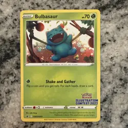 Bulbasaur (Illustration Contest 2022) SWSH303 SWSH: Sword & Shield Promo Cards - Image 1