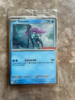 Suicune GameStop Stamped Promo Card 026/094 (New & Factory Sealed) - Image 1