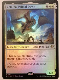 MTG TCG - Zetalpa, Primal Dawn 0071 Foil Commander Masters - NM - Image 1
