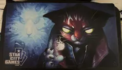 Playmat Star City Games Pre Shadows Over Innistrad Jace The Mouse Sculptor Used - Image 1