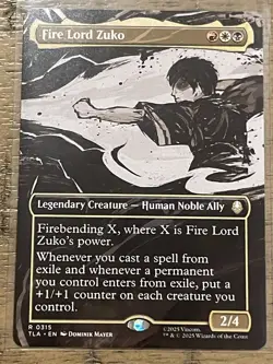 Fire Lord Zuko (Borderless Battle Pose) Avatar: The Last Airbender Regular - Image 1