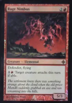 Rage Nimbus - Rise of the Eldrazi: #160, Magic: The Gathering - Foil Nm R246 - Image 1