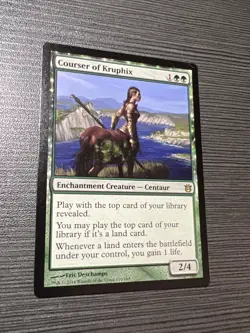 MTG - RARE REGULAR - BNG: Born of the Gods - NM - COURSER OF KRUPHIX 119/165 - Image 1