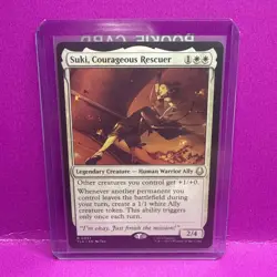 Suki Courageous Rescuer - N/M Avatar The Last Airbender Magic The Gathering MTG - Image 1