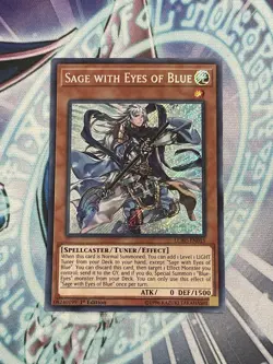Sage with Eyes of Blue 1st Edition LCKC-EN015 | Yugioh TCG - Image 1