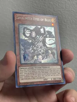 Sage with Eyes of Blue 1st Edition LCKC-EN015 | Yugioh TCG - Image 3