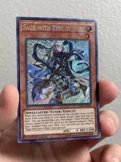 Sage with Eyes of Blue 1st Edition LCKC-EN015 | Yugioh TCG - Image 4