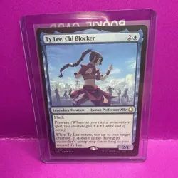 Ty Lee Chi Blocker - N/M Avatar The Last Airbender Magic The Gathering MTG - Image 1