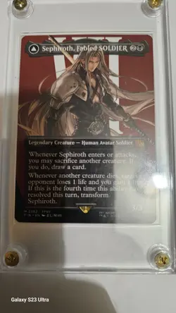 Sephiroth, Fabled SOLDIER (0382) (Borderless) Final Fantasy Regular - Image 1