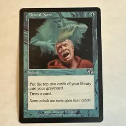 Mental Note X1 Judgment NM Condition see pics - Image 1