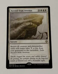 MTG Ascend from Avernus - Commander Legends: Battle for Baldur's Gate NM - Image 1