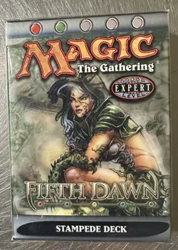 Magic the Gathering 2004 Fifth Dawn Stampede Theme Deck Factory Sealed - Image 1
