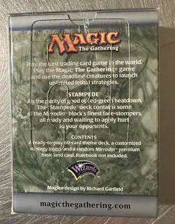 Magic the Gathering 2004 Fifth Dawn Stampede Theme Deck Factory Sealed - Image 2