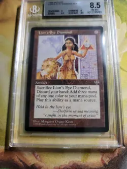 Mtg Lion's Eye Diamond. BGS 8.5 NM-MT+. - Image 3