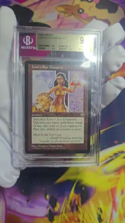 Lion's Eye Diamond - Beckett BGS 9.5 GEM MINT - Magic The Gathering - Image 2