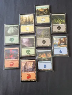 100 Set Magic the Gathering Basic Lands, 20 of Each Land, 100 Pack of MTG Lands - Image 2