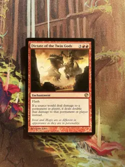 Dictate of the Twin Gods - VLP English MTG - Journey into Nyx - Image 1