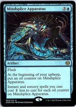 Mindsplice Apparatus R Phyrexia: All Will Be One 63 NM Foil Magic - Image 1