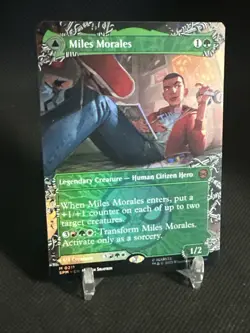 Miles Morales (0211) Borderless Foil- Marvel's Spider-Man (SPM) - Image 3