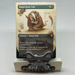 Badgermole Cub (Borderless) Mythic MTG Avatar TLA 326 Regular READY TO SHIP - Image 1