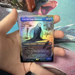 FOIL MTG Wan Shi Tong, Librarian TLA Avatar: The Last Airbender Borderless ENG - Image 3