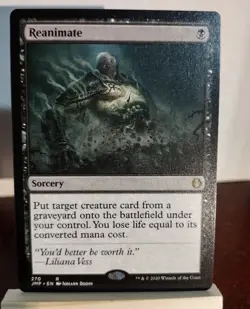 MTG Reanimate Jumpstart LP X1 Magic The Gathering Rare - Image 1