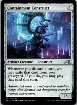 Kamigawa: Neon Dynasty #243 Containment Construct - Image 1