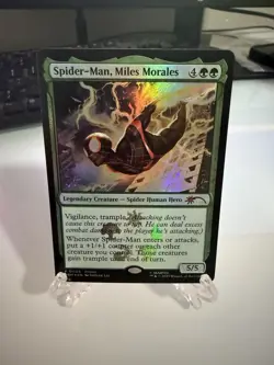 Magic The Gathering Spider-man, Miles Morales Foil Promo P0008 - Image 1