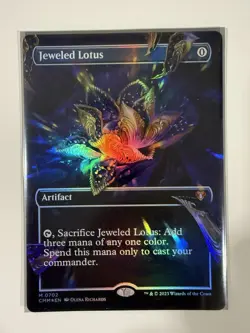 Jeweled Lotus (Borderless) Commander Masters Foil - Image 1