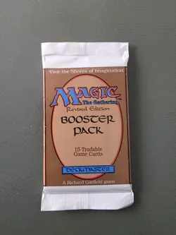 Magic: The Gathering Revised Edition Sealed Booster Pack - Image 1