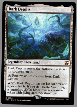 Dark Depths 0334 Non Foil Mythic Modern Horizons 3 MTG Near Mint - Image 1