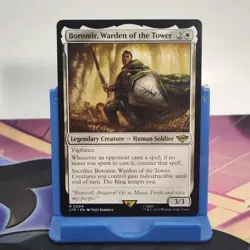 Boromir, Warden of the Tower Magic The Gathering Lord of the Rings MTG LOTR - Image 1