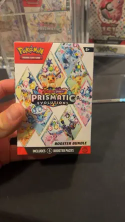 Pokemon TCG Sealed Prismatic Evolutions Bundle With Acrylic Case! - Image 3