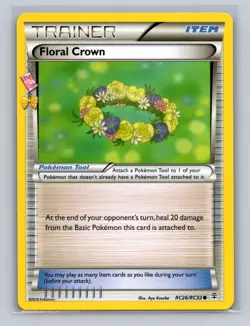 FLORAL CROWN 2016 Pokemon Generations Common POKEMON RC26/RC32 LP - Image 1