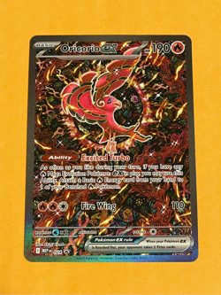 2025 Pokemon Phantasmal Flames Oricorio ex Full Art Charizard UPC BSP Promo #024 - Image 1