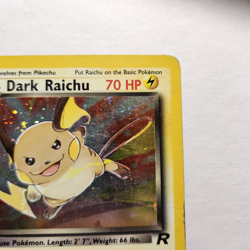 2000 Dark Raichu 83/82 - Team Rocket Holo Rare - Pokemon TCG - HP - Image 2