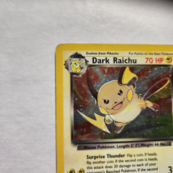 2000 Dark Raichu 83/82 - Team Rocket Holo Rare - Pokemon TCG - HP - Image 5