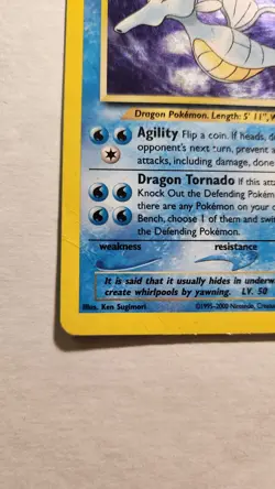 2000 Kingdra 8/111 - Neo Genesis Holo Rare - Pokemon TCG - MP - Image 4